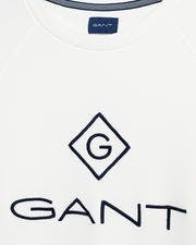 Lock Up C-Neck Sweat - Eggshell